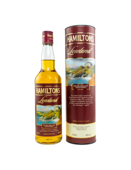 HAMILTONS LOWLAND SINGLE MALT SCOTCH WHISKY