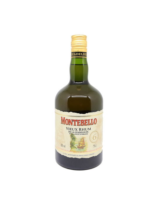 MONTEBELLO VIEUX RHUM 6 ANS