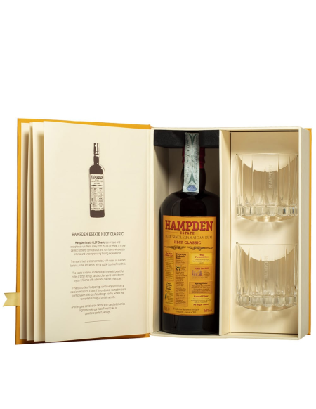 RUM HAMPDEN ESTATE HLCF 2017 CLASSIC OVERPROOF COFFRET
