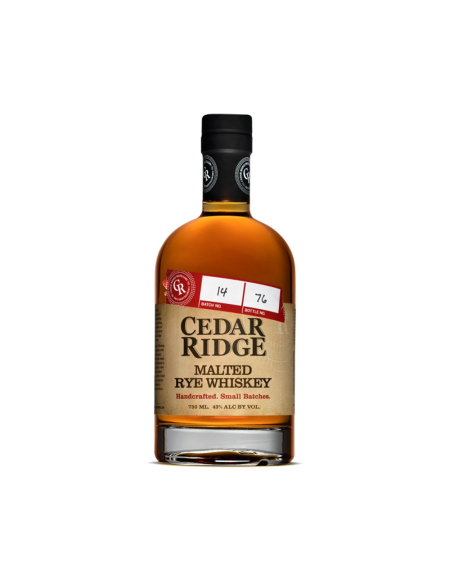 CEDAR RIDGE IOWA BOURBON WHISKEY